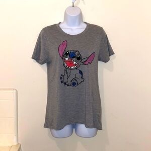 Junior’s Disney Lilo & Stitch “Stitch Smiling“ Graphic Tee